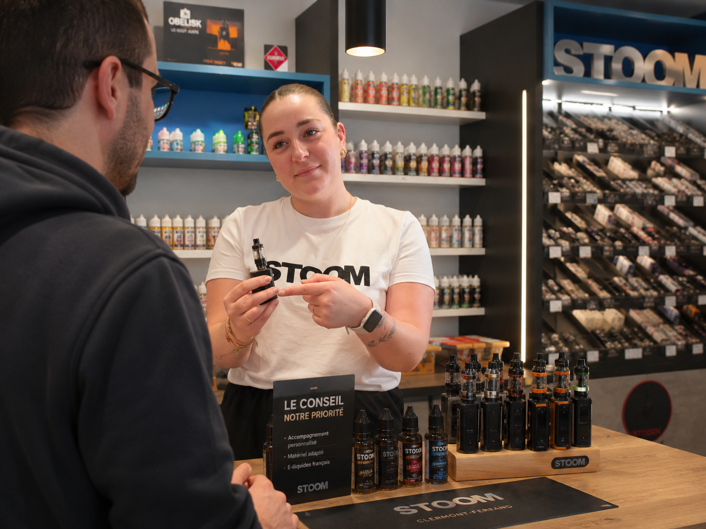 Conseil personnalisé chez STOOM Clermont-Ferrand